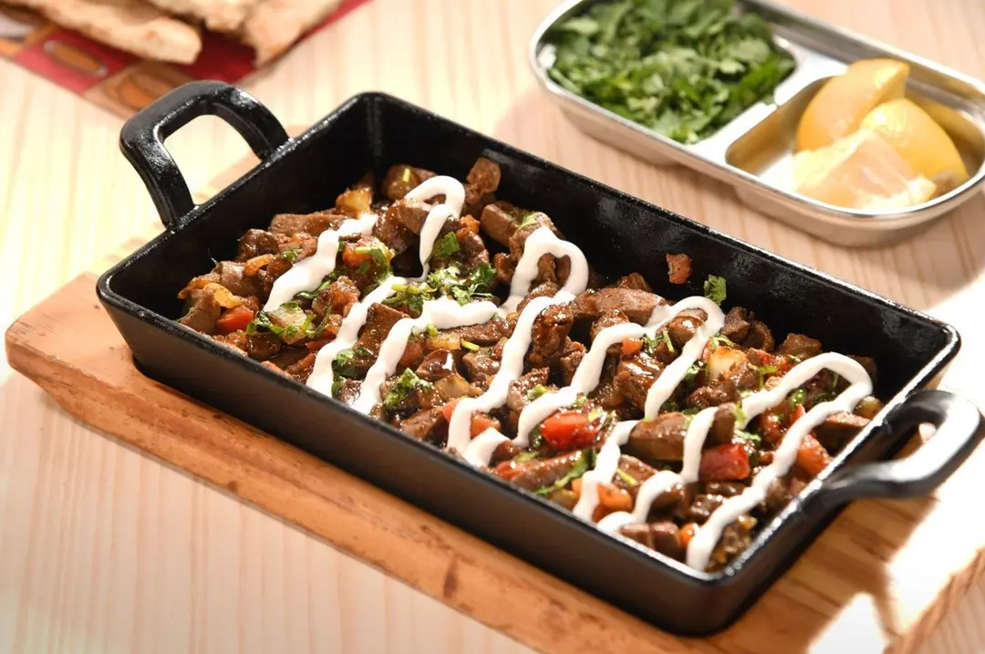 Lamb Liver with cheese