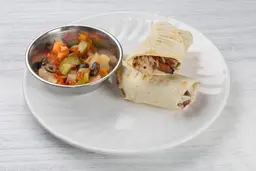 Meat, Chicken, and Shrimp Sandwich