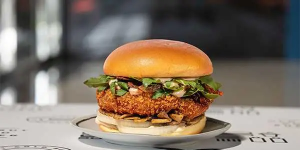 Truffle Fried Chicken Burger