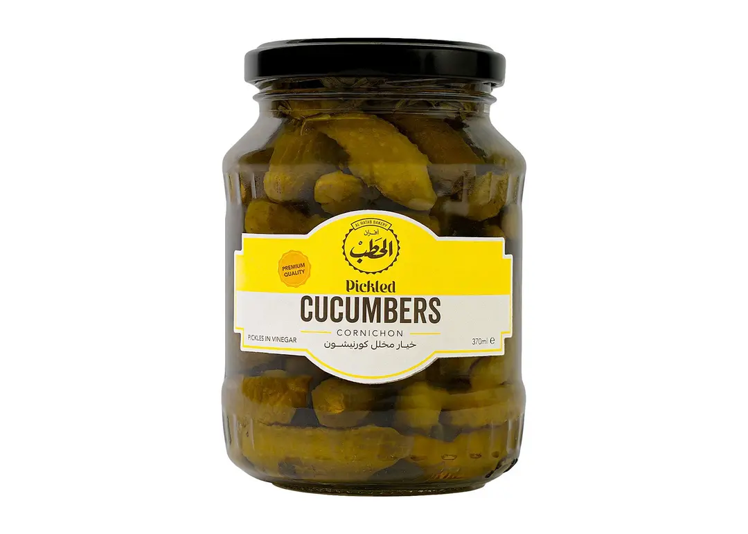 ALHATAB PICKLED CUCUMBERS 370ML