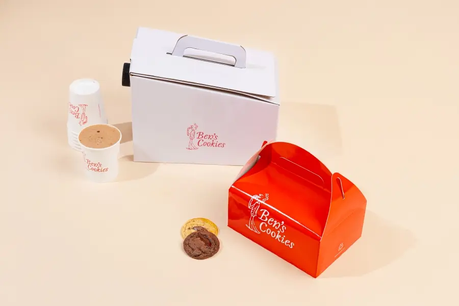 Cookie Bites Box (20 Pieces) + Hot Chocolate Box