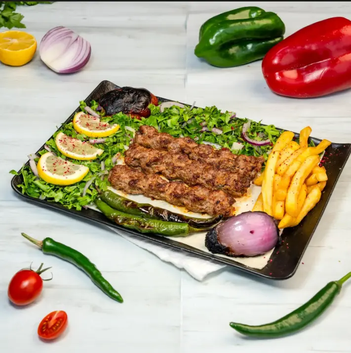 Meat Kebab For One Person