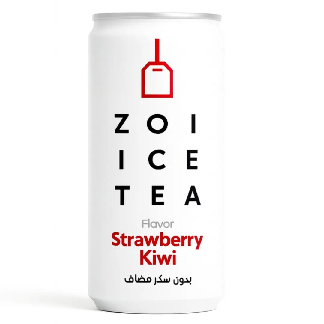 زوي آيس تي فراولة وكيوي