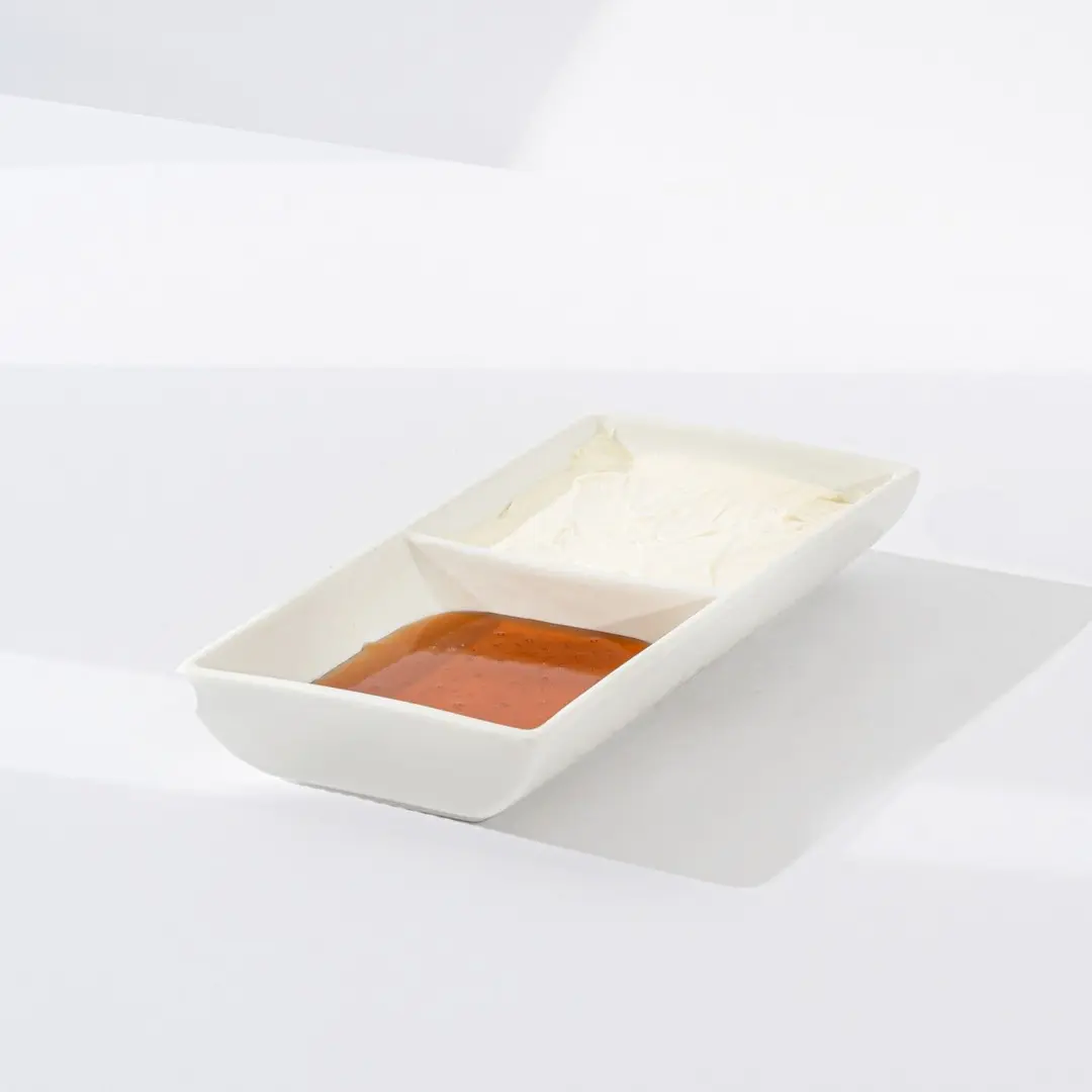 Liquid cheese, honey