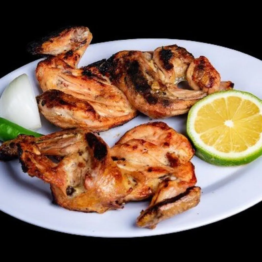 دجاج مدفون بدون رز