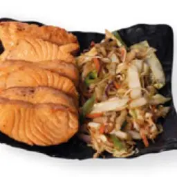 Salmon Teppanyaki
