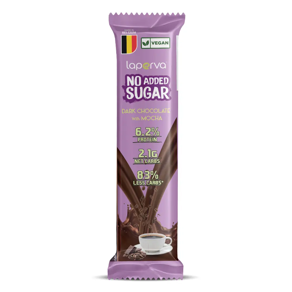 Laperva No Added Sugar Chocolate Bar Dark Chocolate With Mocha 1 Bar
