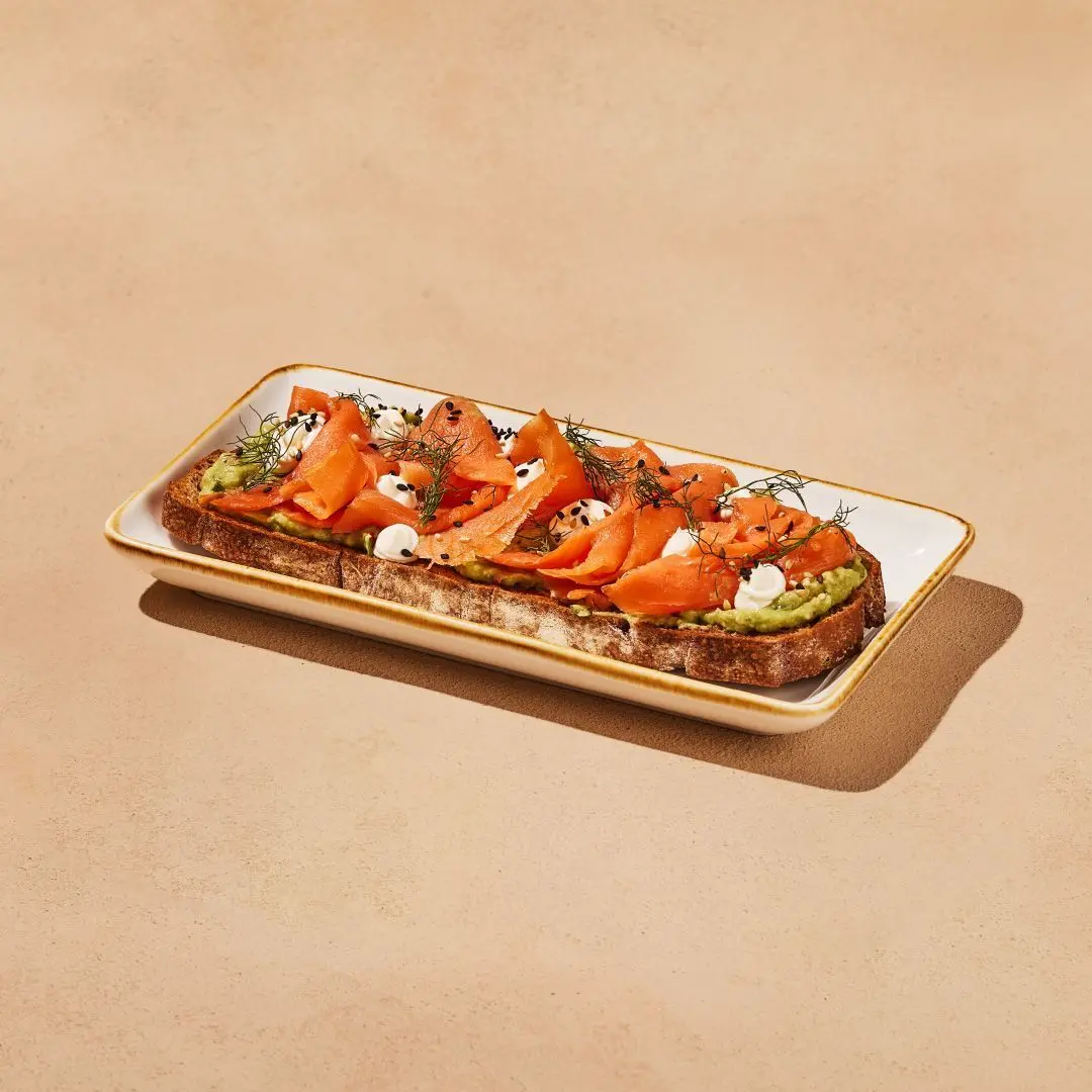 Smoked Salmon & Labneh Tartine