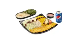 وجبة  سرشباز (ستيك دجاج )