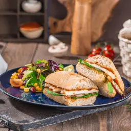 Grilled Halloumi Sandwich