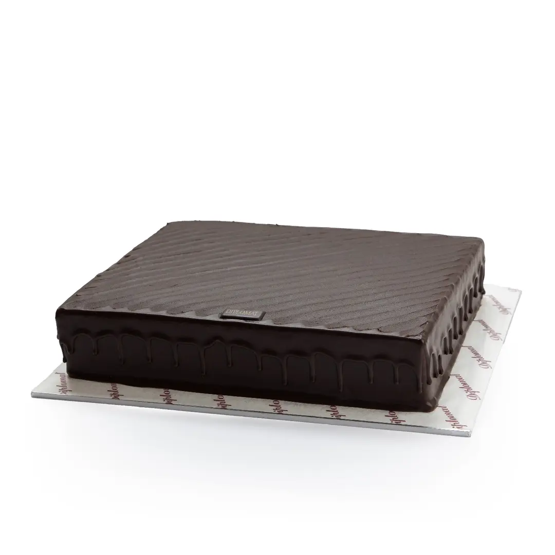Chocolate Ganache Cake Twelve Persons Rectangular