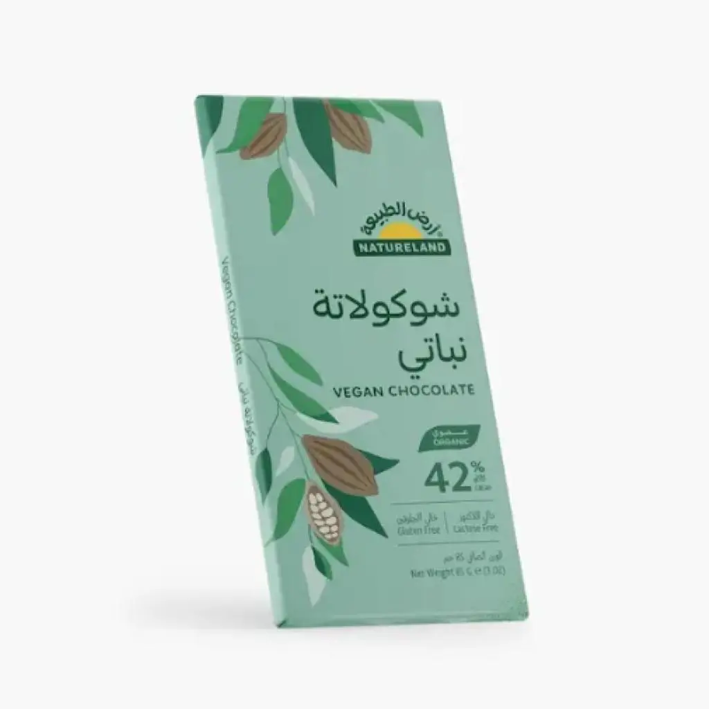 شوكولاتة نباتي - خالي اللاكتوز عضوي