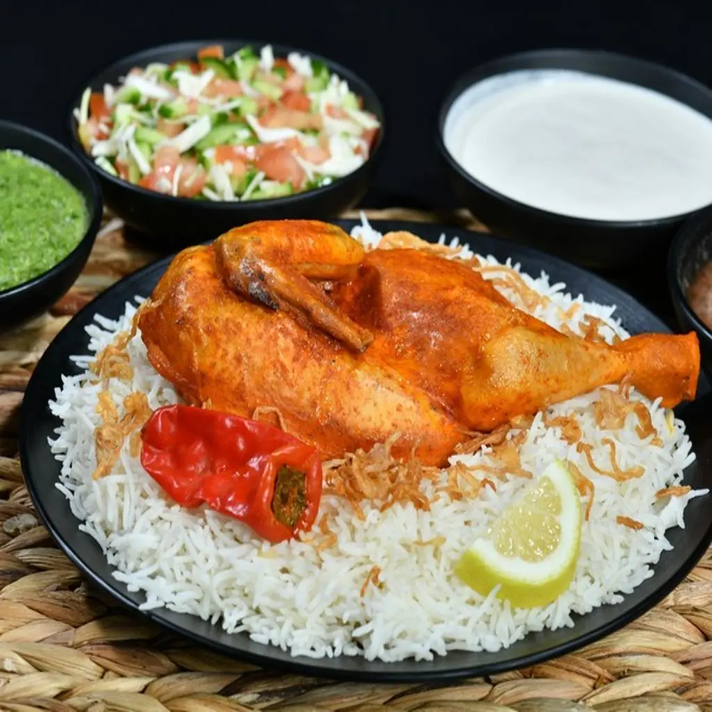 دجاج تنور مع الأرز