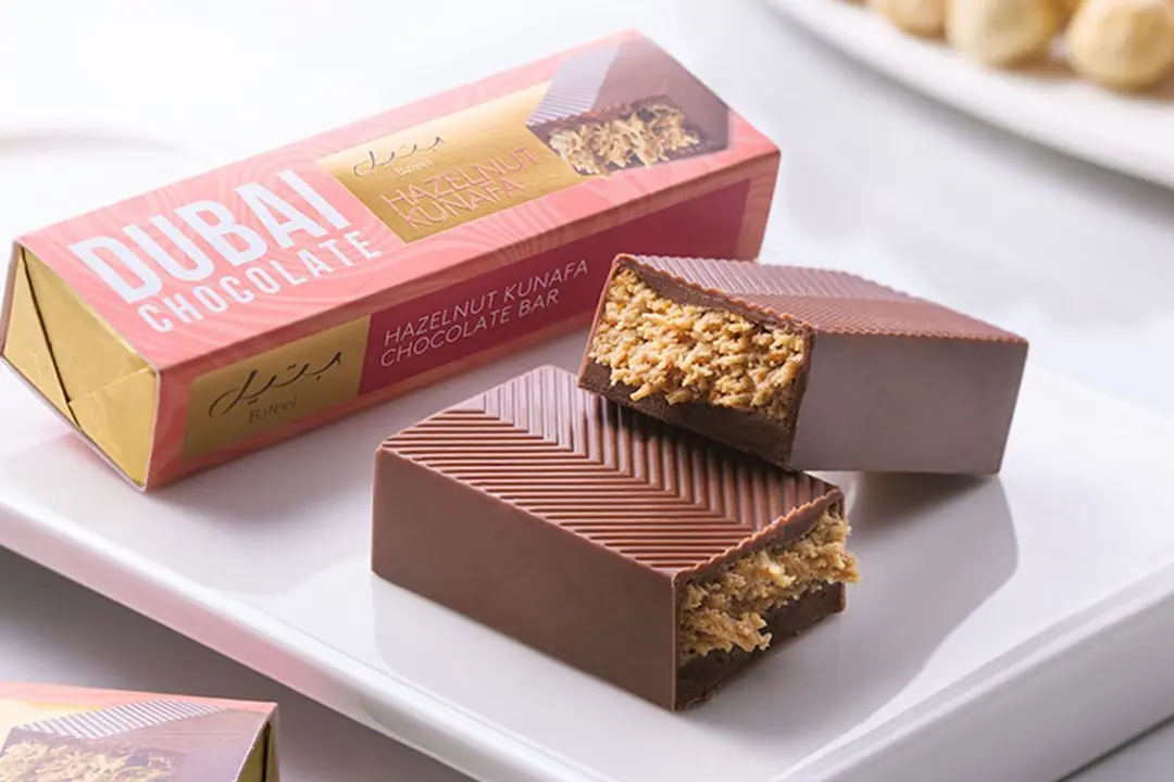 Dubai Chocolate Hazelnut Kunafa-40gm