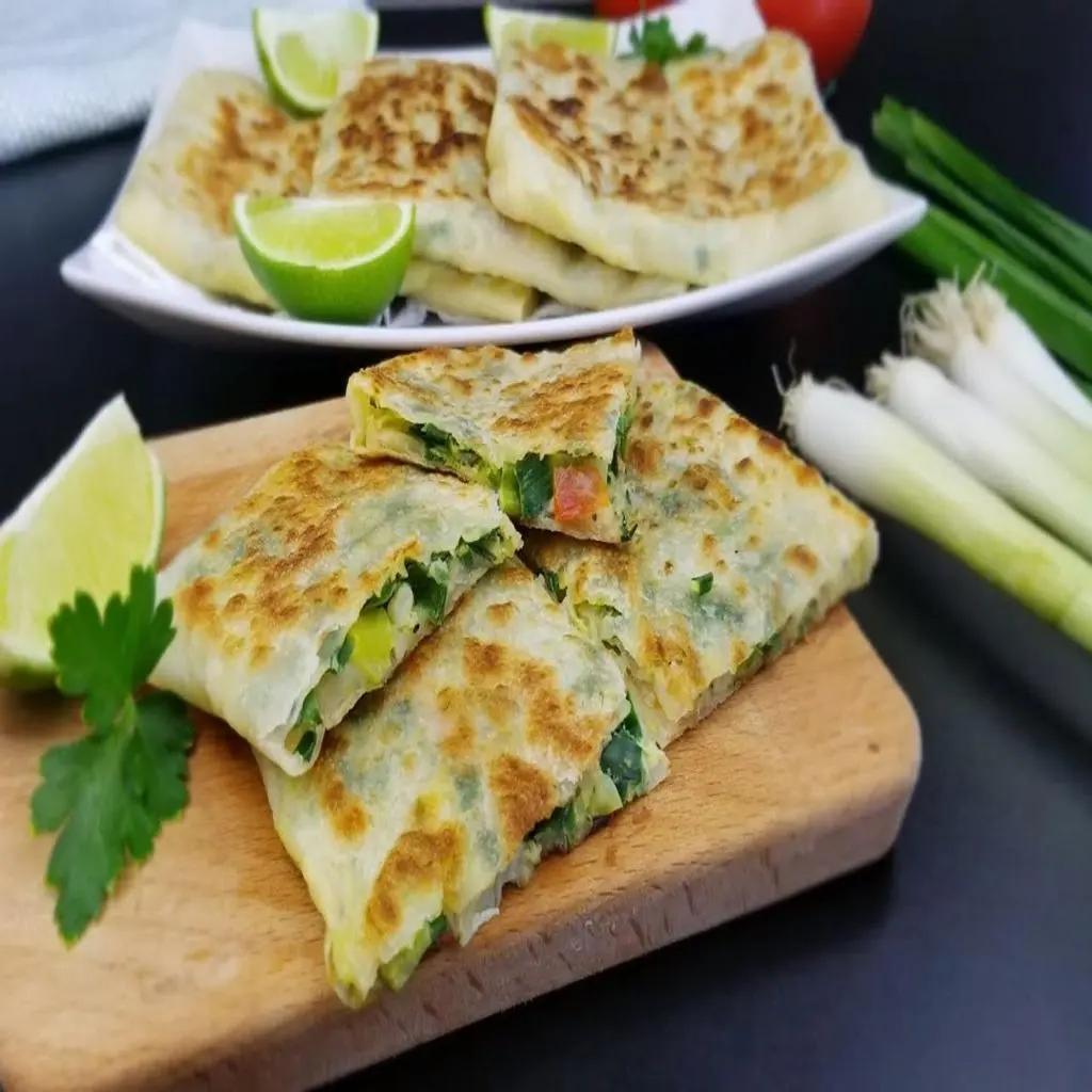 Mutabbaq with Vegetables