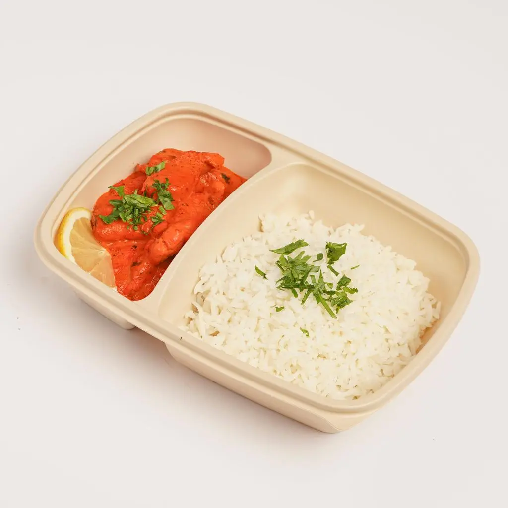 Chicken Masala With White Rice