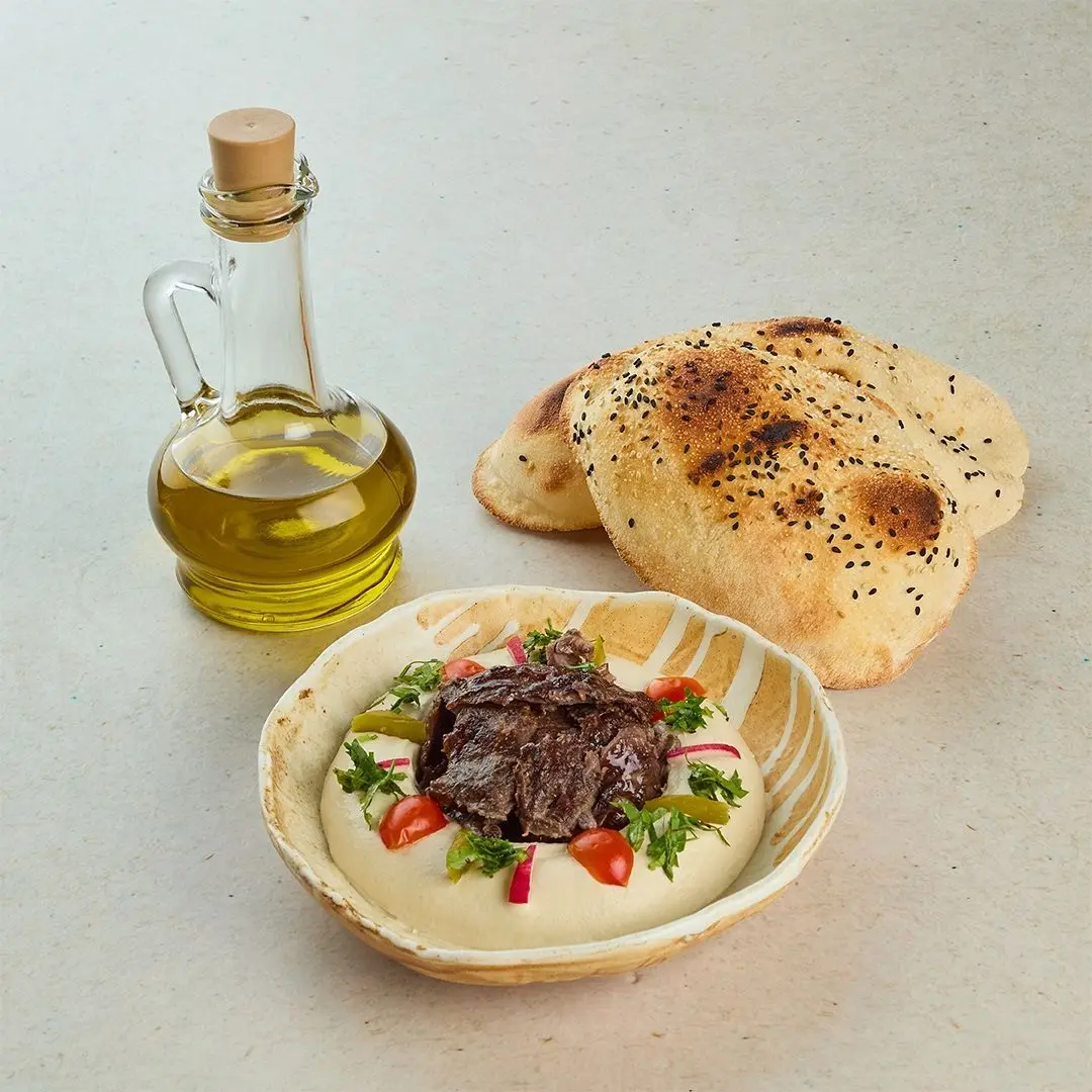 Hummus Wagyu Shawarma