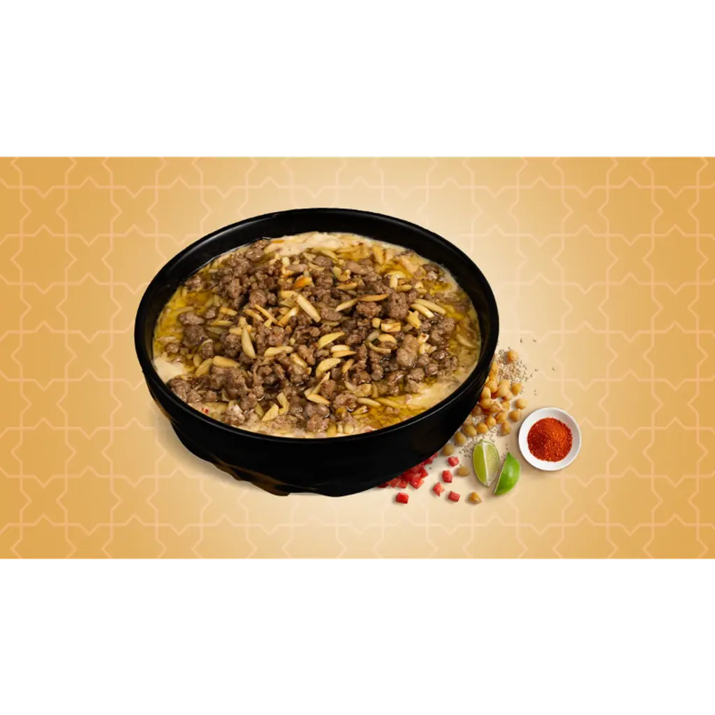 فتة باللحم