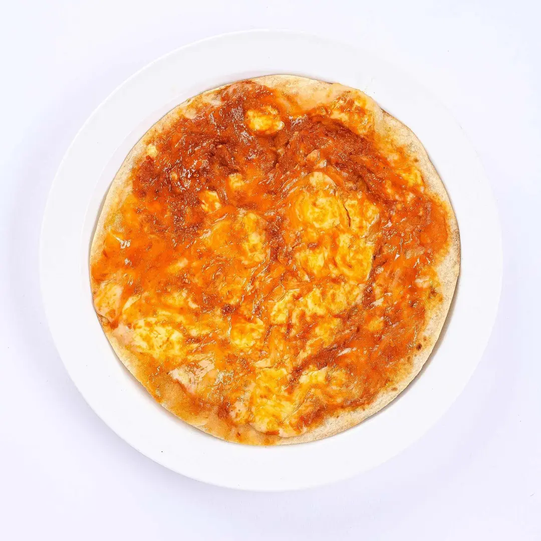 Muhammara with cheese Mana'eesh (Saj)