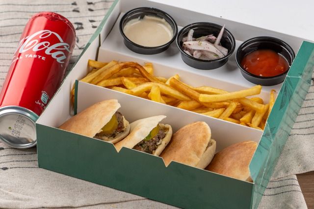 Mini Kufta sandwich combo