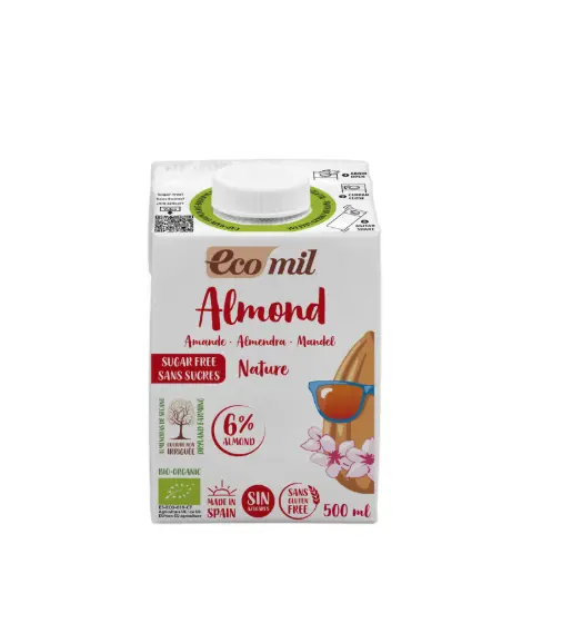 Ecomil Almond Milk Sugar Free Bio 500ml