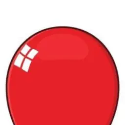Red Helium Balloon