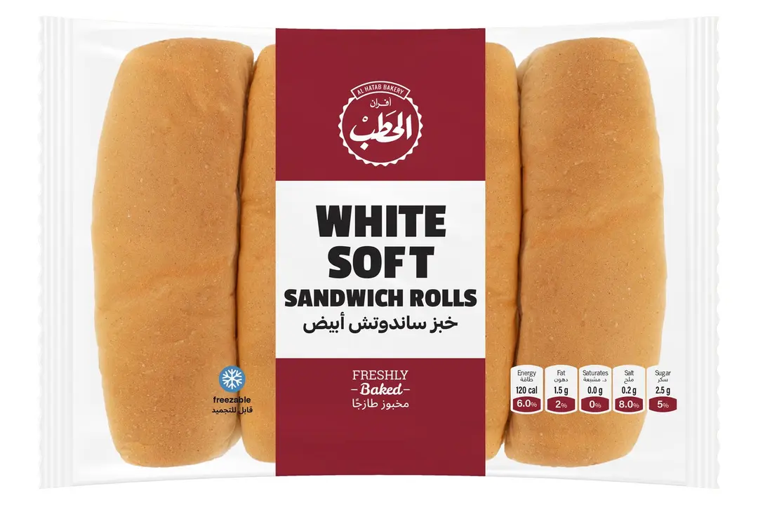 خبز ساندوتش أبيض