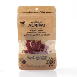 Strawberry Mini Cubes 50g