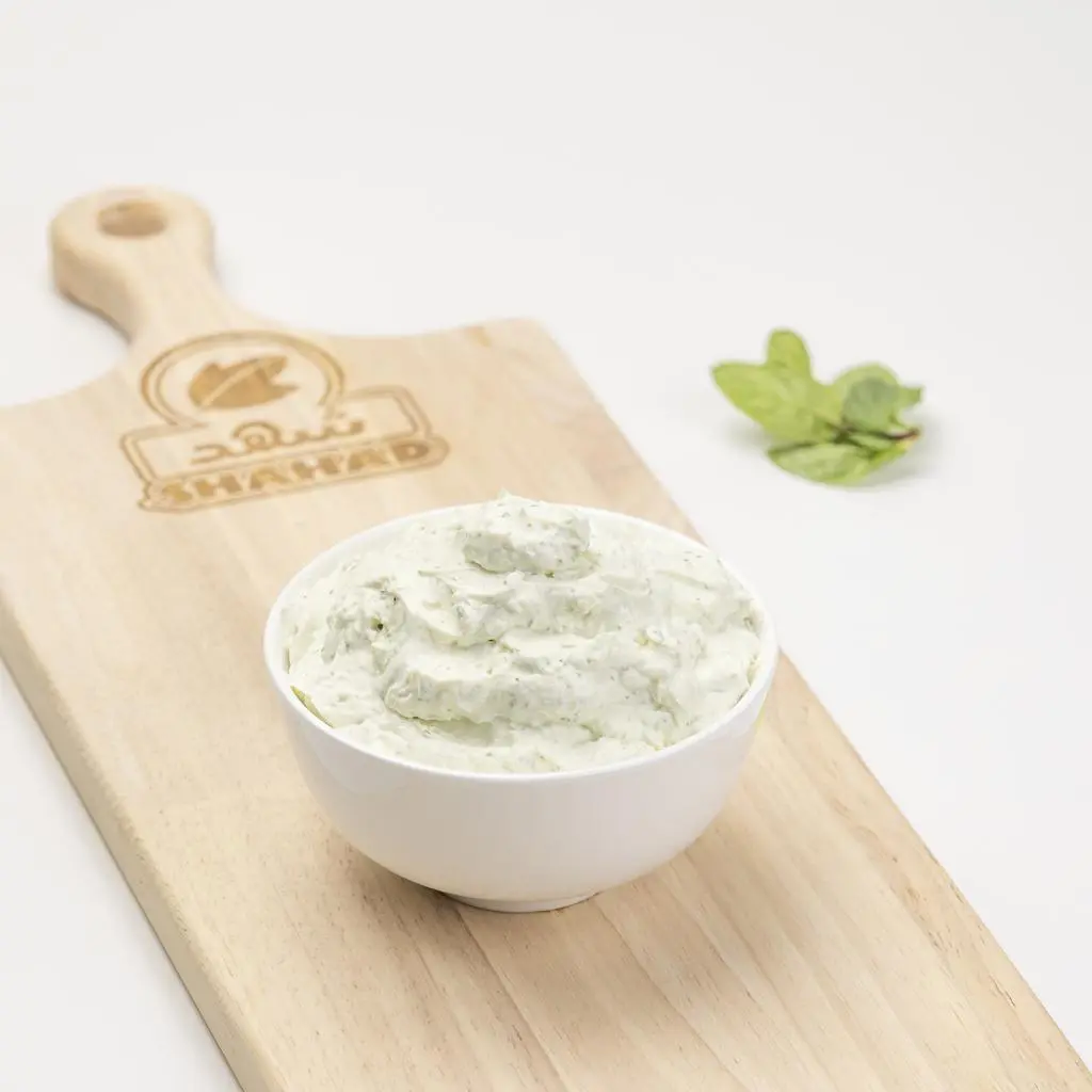 Labneh with Fresh Mint and Olive Oil