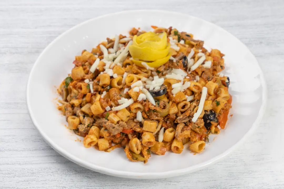 Chefs Pasta with Meat