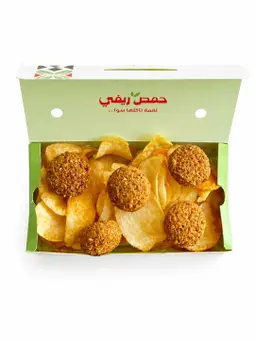 Falafel with Chips