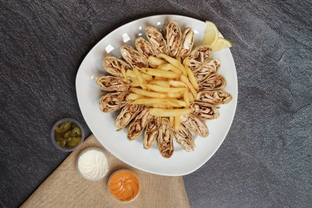 Double Arabic Chicken Shawarma Cheese 16pcs