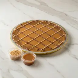 بسبوسة بالبندق والنوتيلا