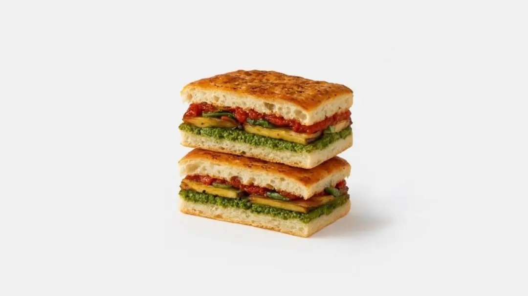 Halloumi Focaccia