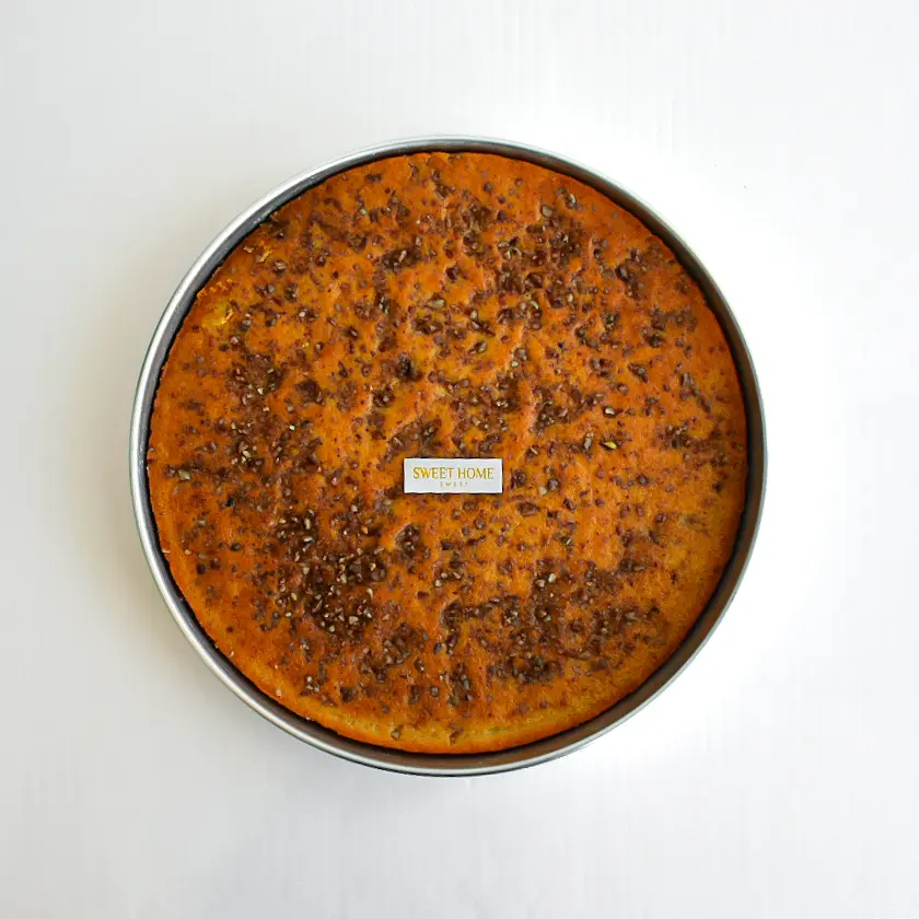 Basbousa with Pecans
