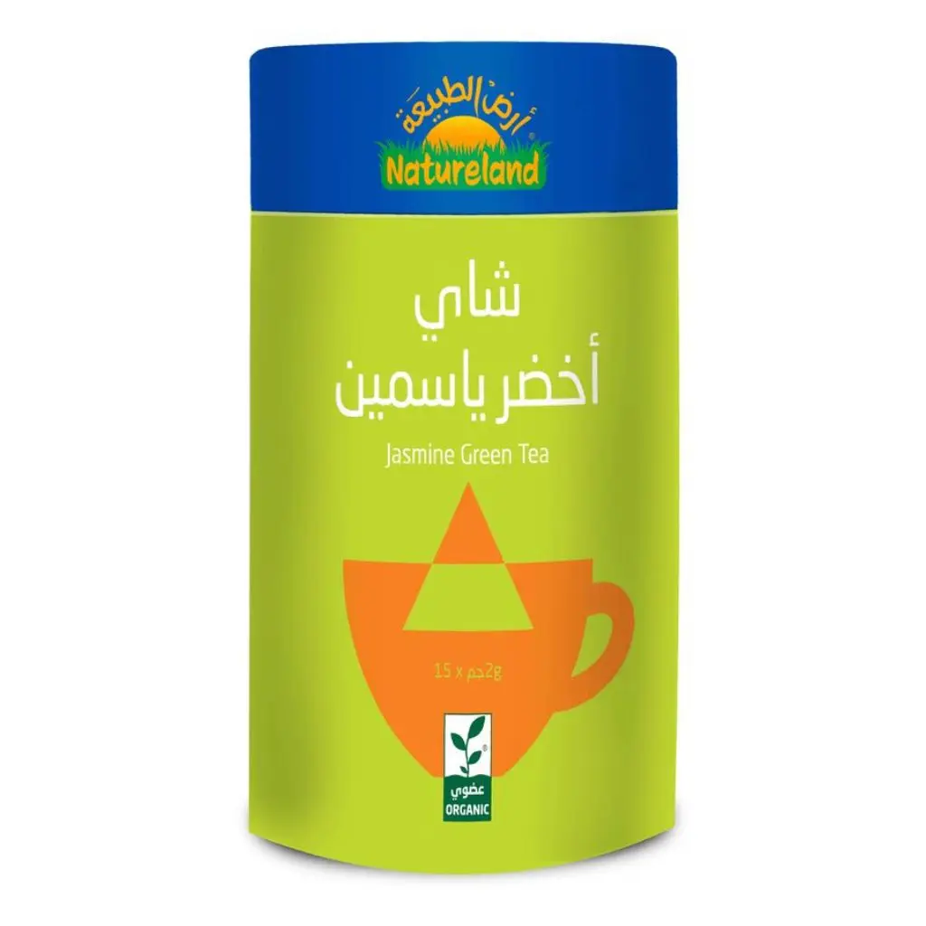 شاي أخضر ياسمين عضوي