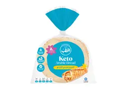 ALHATAB LOW CARB KETO ARABIC BREAD 125G