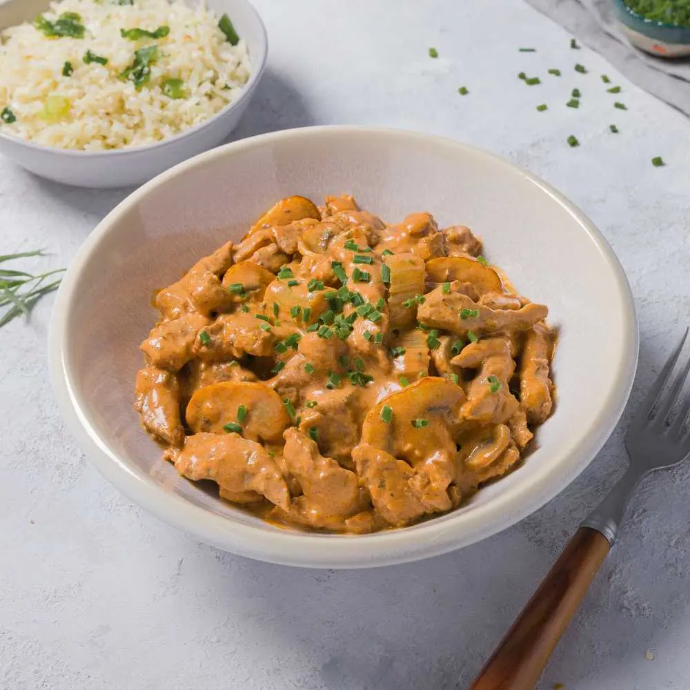 Beef Stroganoff