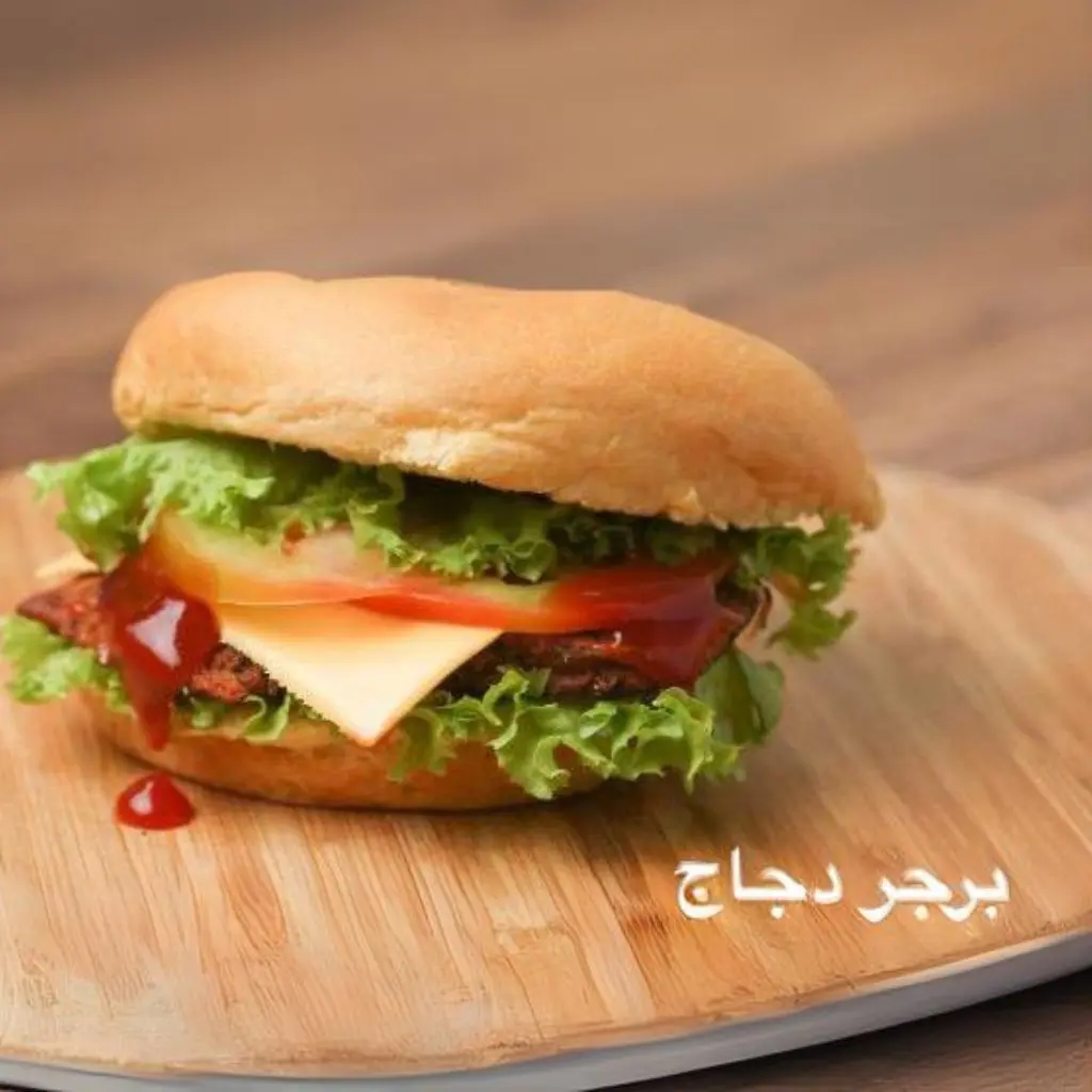 برجر مقلي
