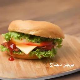 برجر مقلي