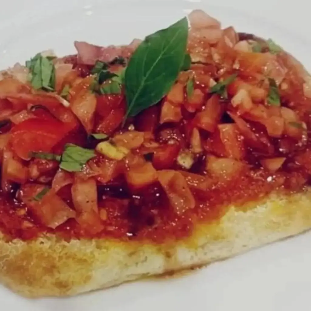 Fresh Baked Tomato Bruschetta
