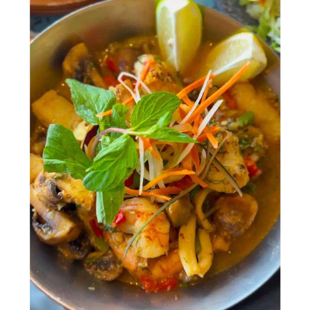 Mixed seafood
