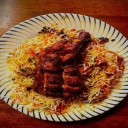 Chicken Biryani with Chicken Tikka