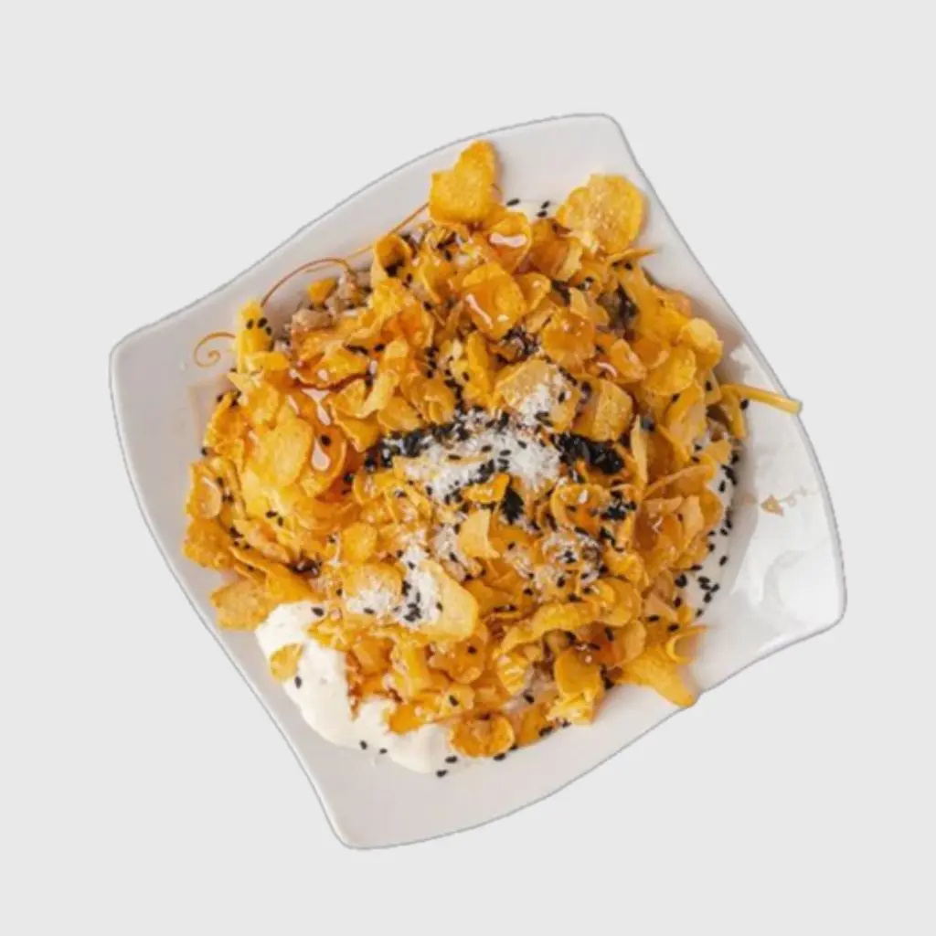 Royal Areeka with Cornflakes