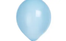 Light blue balloon