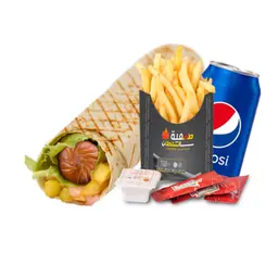 وجبة سجق دجاج