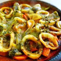 حبار مشوي