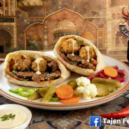 ساندويتش مخ مع كبدة بانيه بلدي