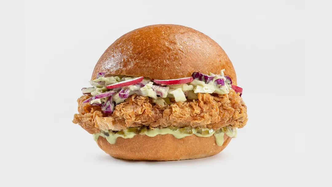 Zed Fried Chicken Burger