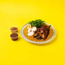 شواية مع الرز